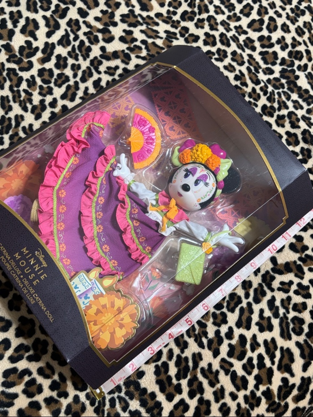2022 Disney Parks MINNIE MOUSE Deluxe Catrina Doll Day of the Dead Skull Mexico - Picture 15 of 15